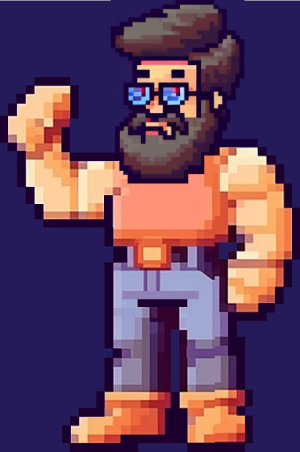  The Frontendman standing!